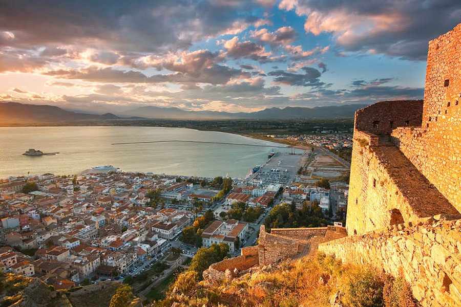 Puesta de Sol en Nafplio